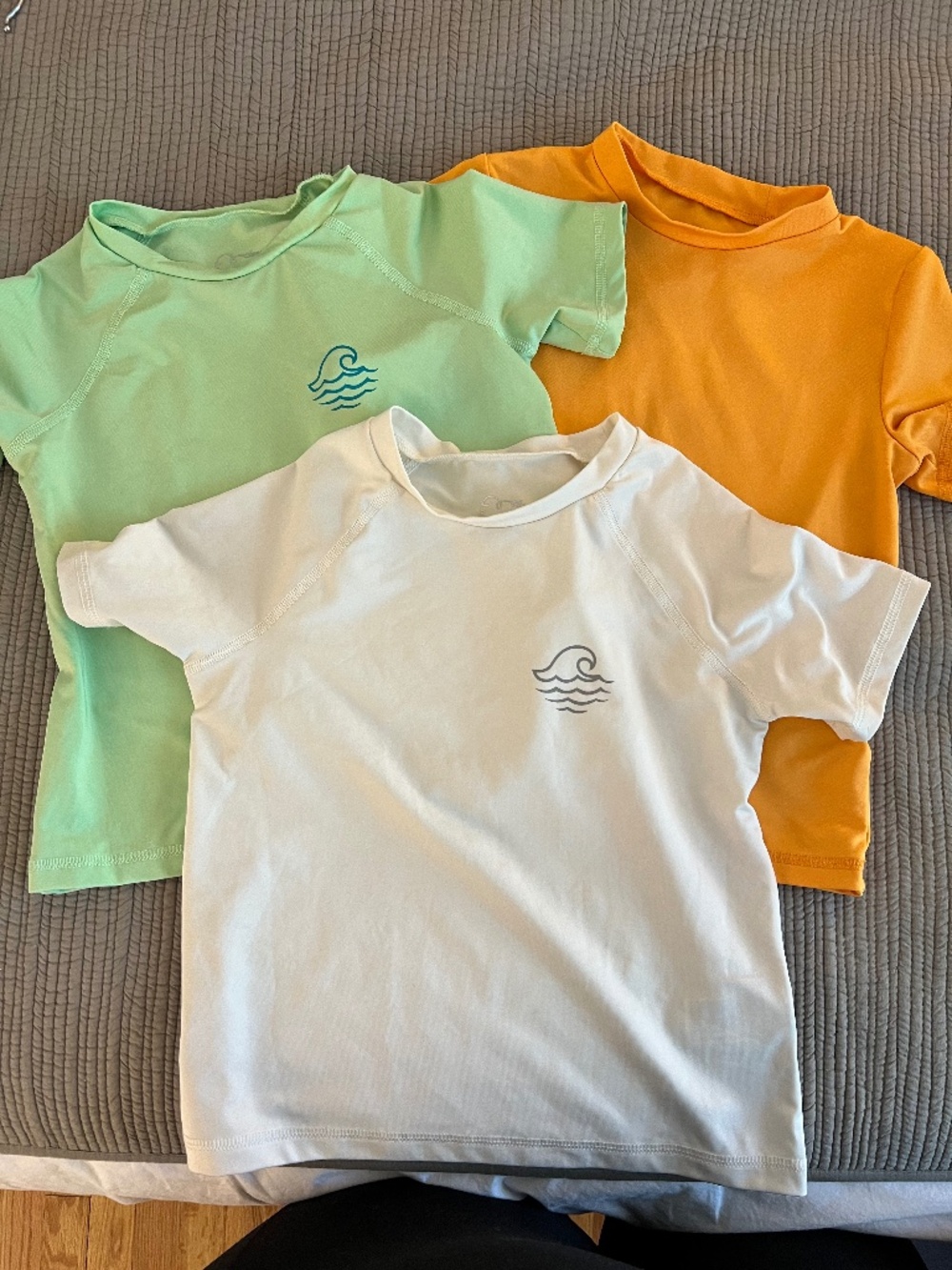 Cat & Jack / All In Motion Boys Rash Guard Swim Shirt Bundle Size M 6-7 Brand: C